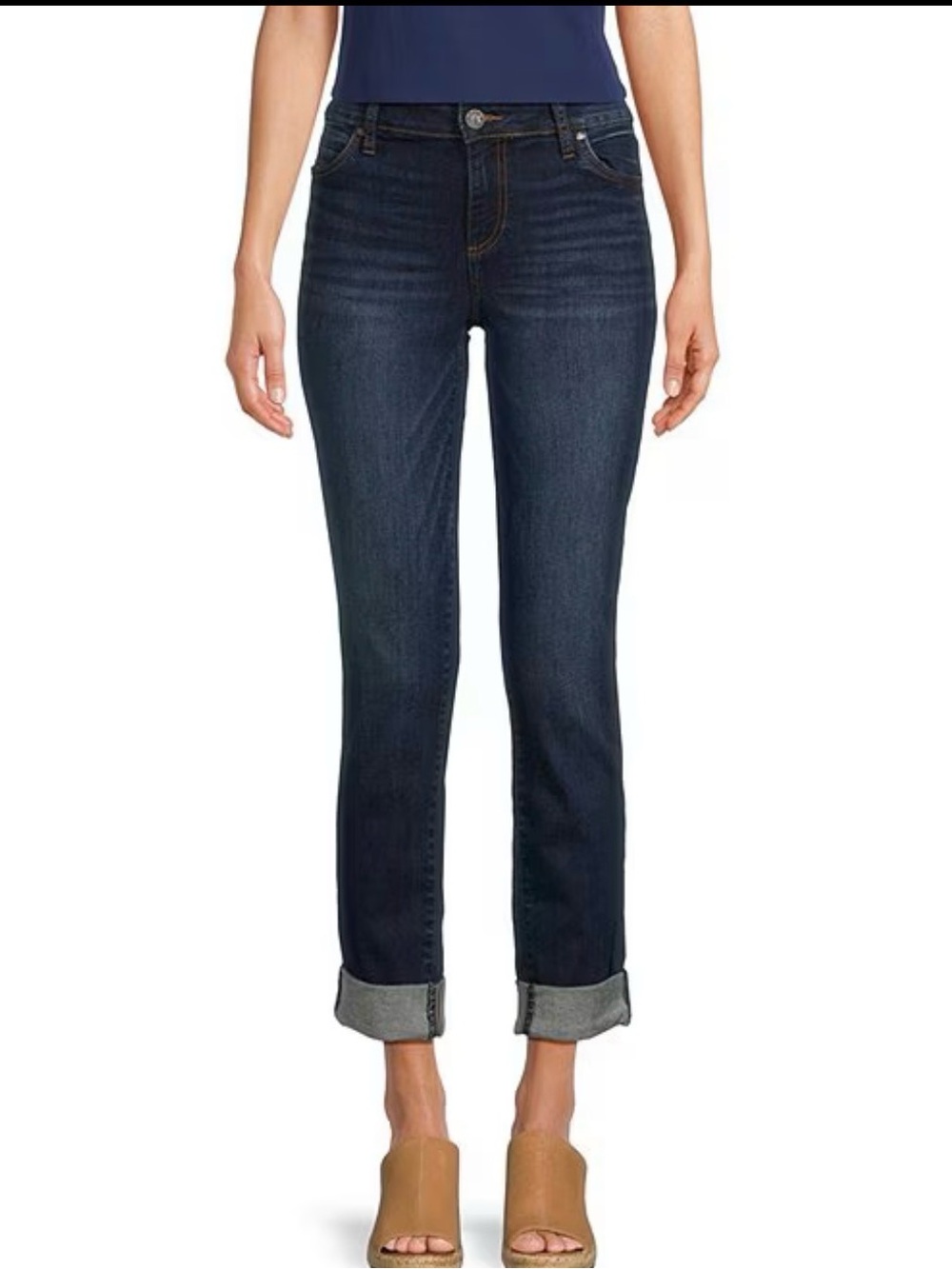 Dark Wash Women's Straight Jeans